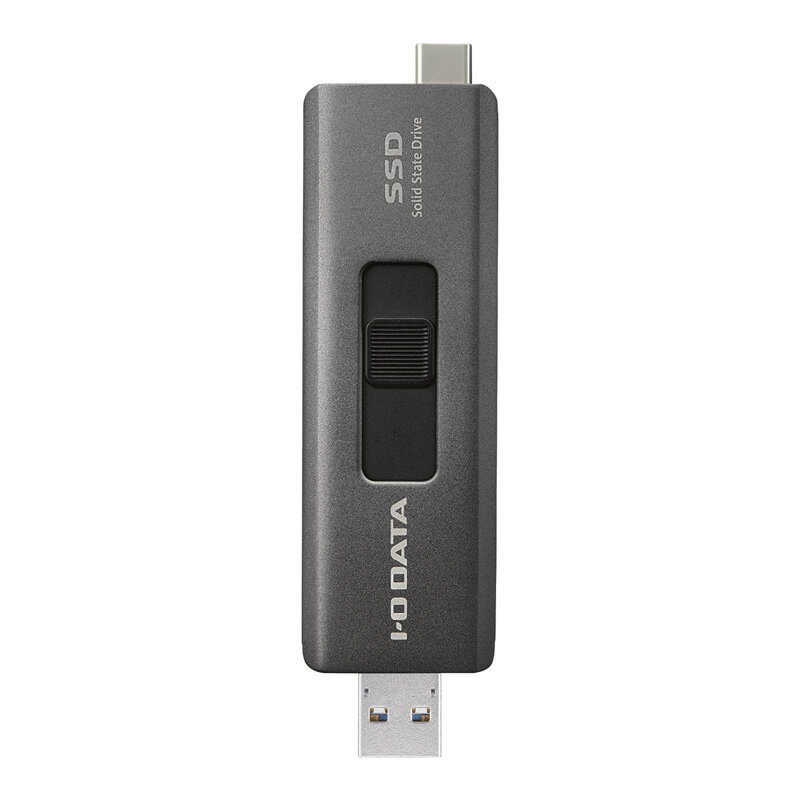 アイ・オー・データ I-O DATA スティック型外付SSD 1TB SSPE-USC1 USB-A＆USB-Cコネクター搭載