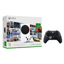 【セット商品】Xbox Series S 512GB スターターバンドル (Xbox Game Pass Ultimate 3ヶ月利用権 同梱版) + Xbox Elite ワイヤレス コントローラー シリーズ 2 【CERO区分_Z相当(18才以上のみ対象)】