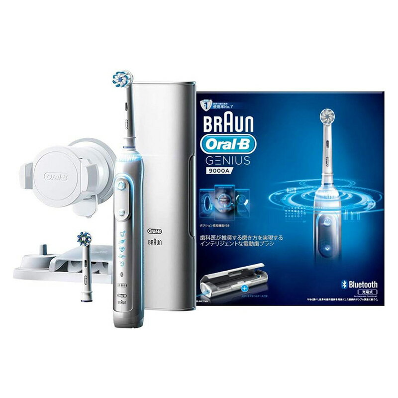 ブラウン ブラウン Braun オーラルB 電動歯ブラシ ジーニアス9000 ホワイト D7015256XCTWH Oral-B