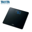 タニタ 体重計 強化ガラス採用 HD-366 ブラック ヘルスメーター...(4)