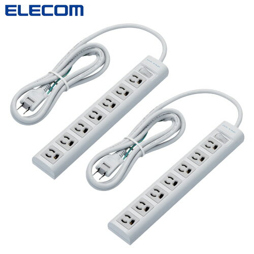 【2個セット】エレコム ELECOM 電源タップ T-Y3A