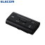 쥳 ELECOM ǥߥ USB ܥå PS4 Switchб HSAD-GM30MBK ֥å