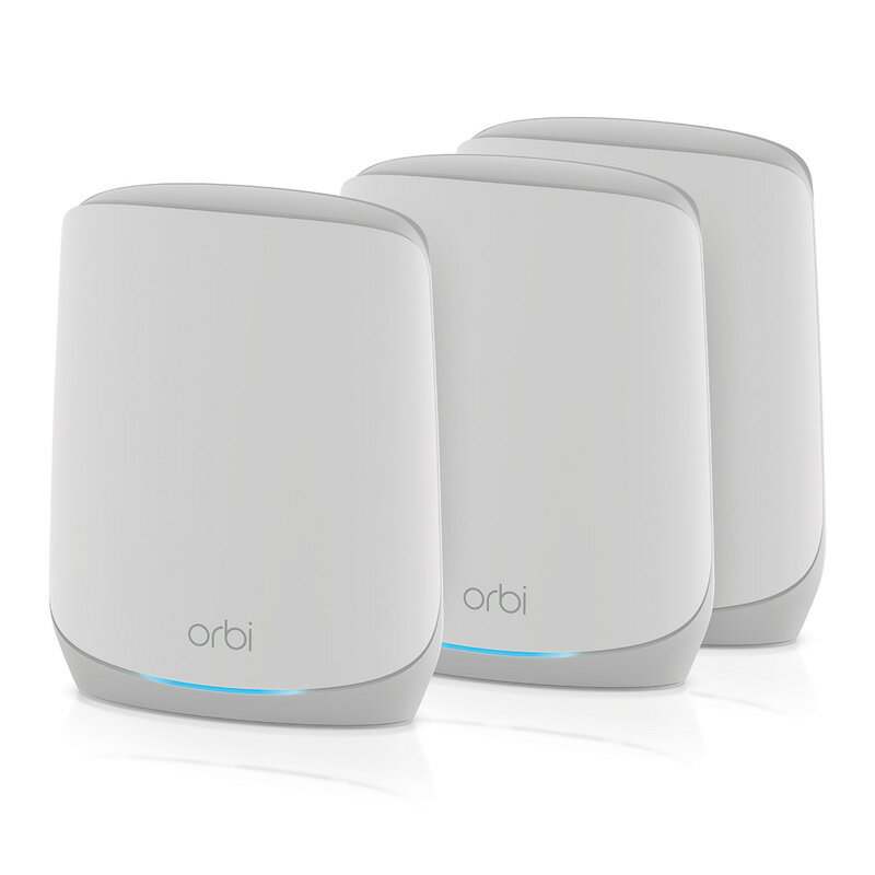 ネットギア Orbi 7 AX5400 トライバンドメッシュ WiFi 6 3台セット RBK763S-100JPS