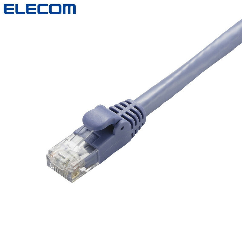 エレコム LANケーブル CAT6A 10m 爪折れ防止コネクタ スタンダード ブルー LD-GPA/BU10