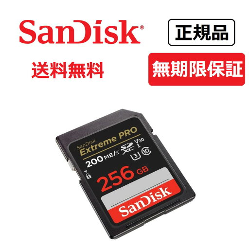 SanDisk エクストリームプロ SDXC UHS-Iカード 256GB SDSDXXD-256G-GHJIN SanDisk エクストリームプロ SDXC UHS-Iカード 256GB SDSDXXD-256G-GHJIN