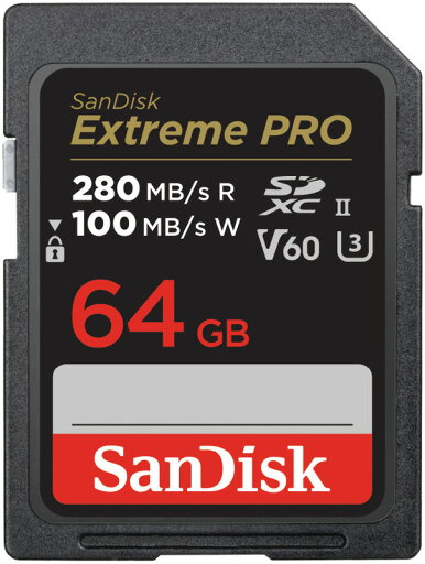 SanDisk Extreme PRO UHS-II V60 64GB SDSDXEP-064G-GHJIN SanDisk Extreme PRO UHS-II V60 64GB SDSDXEP-064G-GHJIN