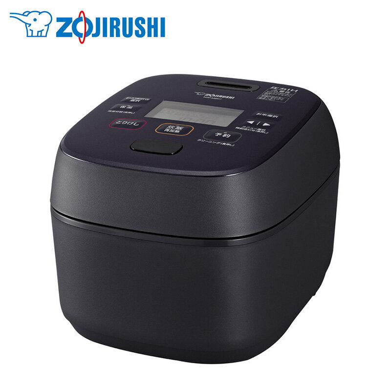 象印 圧力IH 炊飯ジャー 極め炊き 豪熱大火力 4合 NW-MB07-BZ ストレートブラック