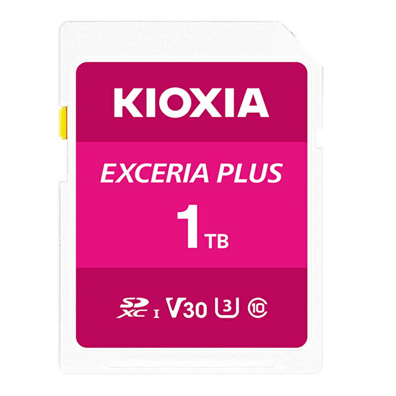 KIOXIA SDXCカード 1TB Class10 KSDH-A001T EXCERIA PLUS (エクセリアプラス) ピンク 旧東芝メモリ 【国内正規品】