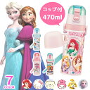 水筒 キッズ ディズニー プリンセス サンリオ キティ マイメロディ パウパトロール アナ雪 アナと雪の女王 すみっコぐらし 女の子 子供 子ども ステンレス キャラクター 直飲み コップ付き 470ml スケーター SKDC4 新作