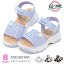 ni-mo ニーモ サンダル キッズ 女の子 ジュニア ウェッジソール ムーンスター ジュニアサンダル キッズサンダル 厚底 NM J131 J106 J082