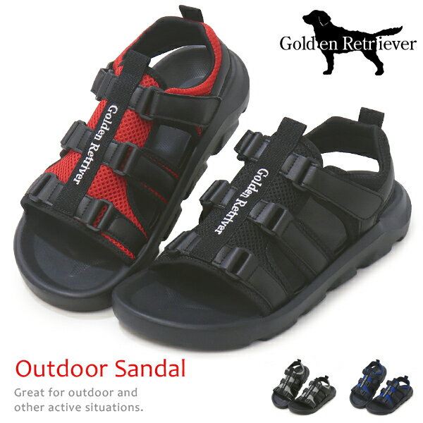 サンダル メンズ アウトドアサンダル スポーツサンダル コンフォートサンダル マジック GoldenRetriever 7962(4)