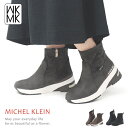 商品名 MICHEL KLEIN MK-5037 ショートブーツ レディース 厚底 ブーツ ファスナー 撥水 防寒 スエード 女性 エアークッション カジュアル おしゃれ かわいい 商品特徴 撥水加工を施したアッパーに、柔らかいストレッチ素材を使用したショートブーツ。 踵にはエアークッションを搭載しており、足に負担をかけにくい作り。 内側ファスナーで脱ぎ履きしやすく、肌寒い季節でも活躍するアイテム。 カラー ブラック　オーク　グレー 商品詳細 ■計測 24.0cm 中敷 タテ幅 ・・・ 約24.5cm 中敷 ヨコ幅 ・・・ 約7.5cm ヒール 高さ ・・・ 約5.5cm 筒丈 高さ ・・・ 約12.0cm 履き口周り ・・・ 約28.0cm 片足 重さ ・・・ 約313g 素材 アッパー ： ポリエステル ソール ： 合成底 フィッティング こちらの商品は 【 ほぼ標準 】 の作りです。 ■ 女性モデル　パンプス：23.5cm 　スニーカー：24.0cm はだし 長さ 23.4cm　横幅 9.6cm　甲周り 22.0cm　つま先周り 22.7cm 靴下を履いて、24.0cmでちょうど良かったです。 厚めの靴下を履いても24.0cmで良かったです。 幅広やゆっくり履きたい方はワンサイズアップしてもいいと思います。 ※足には個人差がございますので、予めご了承下さい。 商品仕様 2023年11月01日 マイナーチェンジ リニューアルに伴い、カラーラインナップが変更されました。 ※今回のモデルはインヒールではございませんので、ご注意ください。 対象サイズ 22.0cm 22.5cm 23.0cm 23.5cm 24.0cm 24.5cm　■ 商品説明 【 MICHEL KLEIN MK-5037 】 撥水加工を施したアッパーに、柔らかいストレッチ素材を使用したショートブーツ。 踵にはエアークッションを搭載しており、足に負担をかけにくい作り。 内側ファスナーで脱ぎ履きしやすく、肌寒い季節でも活躍するアイテム。 　■ 商品詳細 商品名 MICHEL KLEIN MK-5037 ショートブーツ レディース 厚底 ブーツ ファスナー 撥水 防寒 スエード 女性 エアークッション カジュアル おしゃれ かわいい 商品詳細 ■計測 24.0cm 中敷 タテ幅 ・・・ 約24.5cm 中敷 ヨコ幅 ・・・ 約7.5cm ヒール 高さ ・・・ 約5.5cm 筒丈 高さ ・・・ 約12.0cm 履き口周り ・・・ 約28.0cm 片足 重さ ・・・ 約313g 素材 アッパー ： ポリエステル ソール ： 合成底 中敷き ： 取り外し可能 商品特性 一部の接着剤がはみ出てる場合がございますが、使用上、何の問題もございません。 製造上「色むら」、「微小な傷、スレ」等がございますが、不良品ではございません。 この商品の素材特有の質感、味わいとしてお楽しみ頂ければ幸いです。 予めご了承の上お買い求めくださいませ。