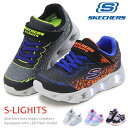 スケッチャーズ 光る靴 キッズ スニーカー 男の子 女の子 ジュニアシューズ ランニングシューズ SKECHERS 303717L 400603L