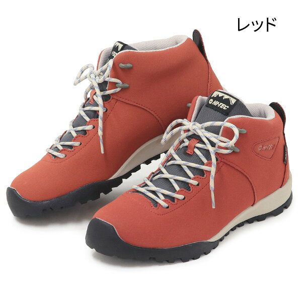 楽天市場】ハイテック 靴（カラーレッド）（靴）の通販