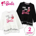 長袖Tシャツ ロンT 子供服 キッズ ベビー服 バービー ワンピース チュール 長袖 女の子 おしゃれ かわいい Barbie 13104