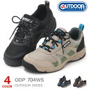 OUTDOOR PRODUCTS トレッキングシューズ メンズ レディース スニーカー 防水 靴 ウォーキングシューズ 防水スニーカー 幅広 4E 運動 登山 ...