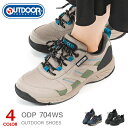 OUTDOOR PRODUCTS トレッキングシューズ レディース メンズ スニーカー 防水 靴 ウォーキングシューズ 防水スニーカー 幅広 4E 運動 登山 ...