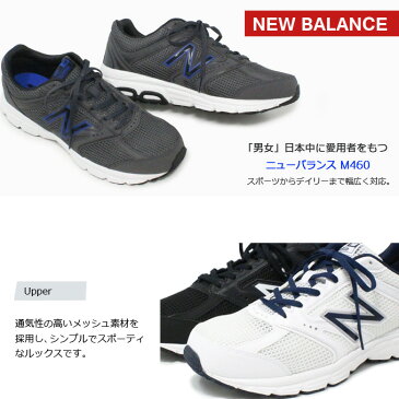 ニューバランス ランニングシューズ メンズ ウォーキングシューズ スニーカー 靴 おしゃれ New Balance M460