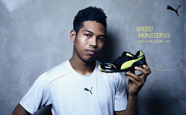 PUMA プーマ キッズシューズ キッズ スニーカー ジュニア 男の子 女の子 子供 靴 SPEED MONSTAR V3