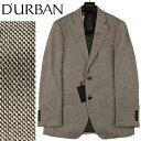 ◆D 039 URBAN ダーバン◆秋冬モデル 定価 77,000円 日本製 シルク混 ウールジャケット グレー(A6サイズ) メンズジャケット ビジネス カジュアル おしゃれ