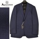 アクアスキュータム ◆Aquascutum アクアスキュータム◆春夏モデル 定価 176,000円 日本製 麻・シルク混ウールジャケット 紺(AB6・BB4・BB5・BB6サイズ) メンズジャケット ビジネス カジュアル おしゃれ