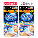 のどぬ〜る ぬれマスク 就寝用 立体タイプ×2箱 無香料 1箱3セット入(ぬれフィルター+マスク) 小林製薬 就寝用立体タイプ 耳が痛くなりにくいワイドゴム 口...