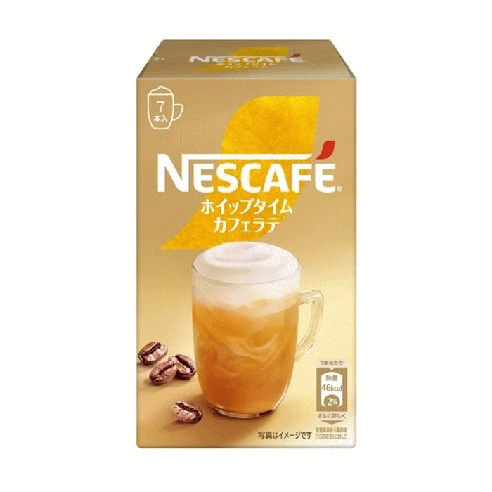 【6213】ネスレ ネスカフェ ホイップタイム カフェラテ7P x1個のサムネイル