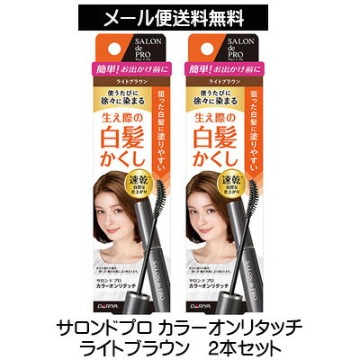 ☆3 ダリヤ サロンドプロ カラーオンリタッチ 白髪かくしEX ライトブラン(15ml)×2個