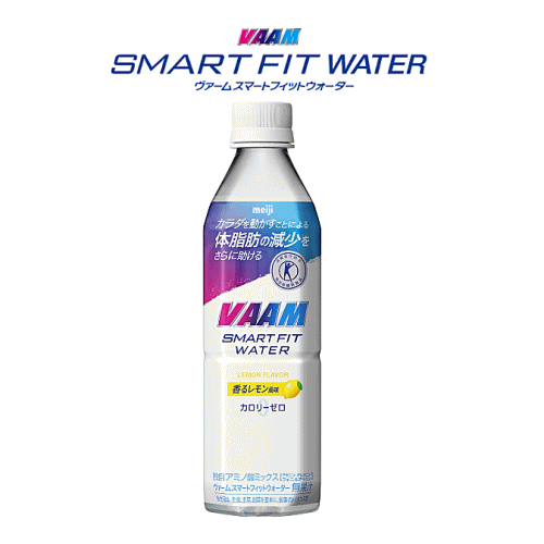 ヴァーム スマートフィットウォーター (500ml) 香るレモン風味 アップル風味 スポーツ飲料 ダイエット トクホ 特定保健用食品 BMIが高めの方 運動時や日常の水分補給 カロリーゼロ 3本 6本 明治 VAAM 送料無料 ☆6 【3167】 superkid-10019954 生活便利創庫スーパーキッド サンプル画像2