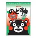 【6310】☆1【リンゴ果汁100％使用】くまモンのど飴 1袋（90g）x10袋ケース販売【4ケースまで宅配便1配送です】