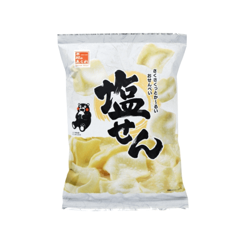 【6310】☆10【送料無料】木村　塩せん40gx12袋(1ケース)熊本 くまもん 九州 地元の味 優しい味 軽い食感 ※予告なくパッケージのデザインが変わることがございます。ご了承下さいませ※のサムネイル