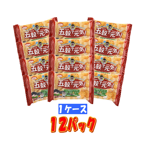 【6310】☆9【送料無料】木村　五穀で元気 (22.5g×12袋入)×12パック(1ケース)