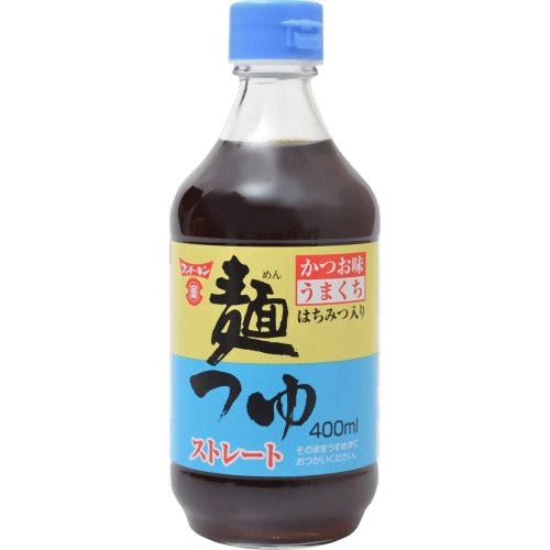 【6213】フンドーキン 麺つゆ ストレートうまくち 400ml×1本