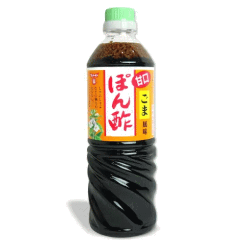 【6213】【フンドーキン】甘口ごま風味　ぽん酢　720ml【8本で1ケース・2ケースまで1配送可】※離島・一部地域は追加送料あり※