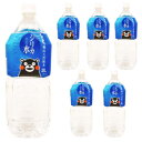 【6221】☆9【2L×1ケース／お買い得】シリカ水2L 6本 軟水美容ミネラル天然水 阿蘇外輪山 国産 シリカ シリカウォーター 水 ミネラルウォーター ケイ素くまモンくまもん ペットボトルまとめ買い日本製 ※北海道 東北 信越 沖縄 離島は追加送料あり※