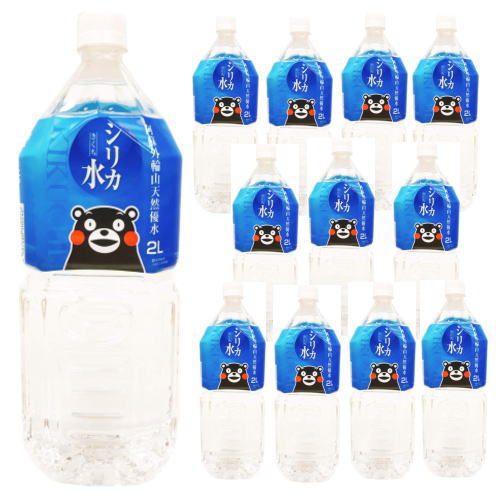 【6221】☆11【2L×2ケース／お買い得】シリカ水2L 