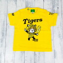 タイガースキッズTシャツ　600605　Cheer Up!! Tigers　チアーアップタイガース　応援　阪神　プロ野球　プリントキッズTシャツ　CHEER　半袖Tシャツの商品画像