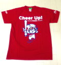 がんばれ広島　カープ女子　コラボTee　810549　チアーアップカーピーTシャツ　CheerUp!CarpieTee　プリントTシャツ　カープ　野球　広島　チアー　Carp　Cheer　半袖Tシャツの商品画像