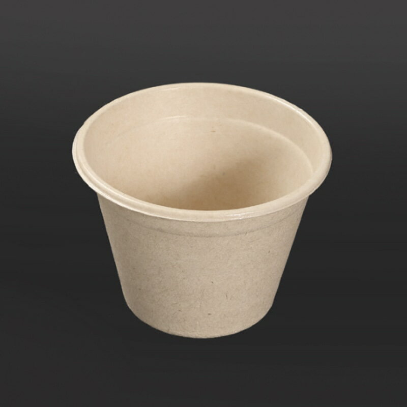 ケーピープラテック 紙容器 KMP丸カップ 95-270 ナチュラル 900個 50個×18袋 スープ容器　ケース