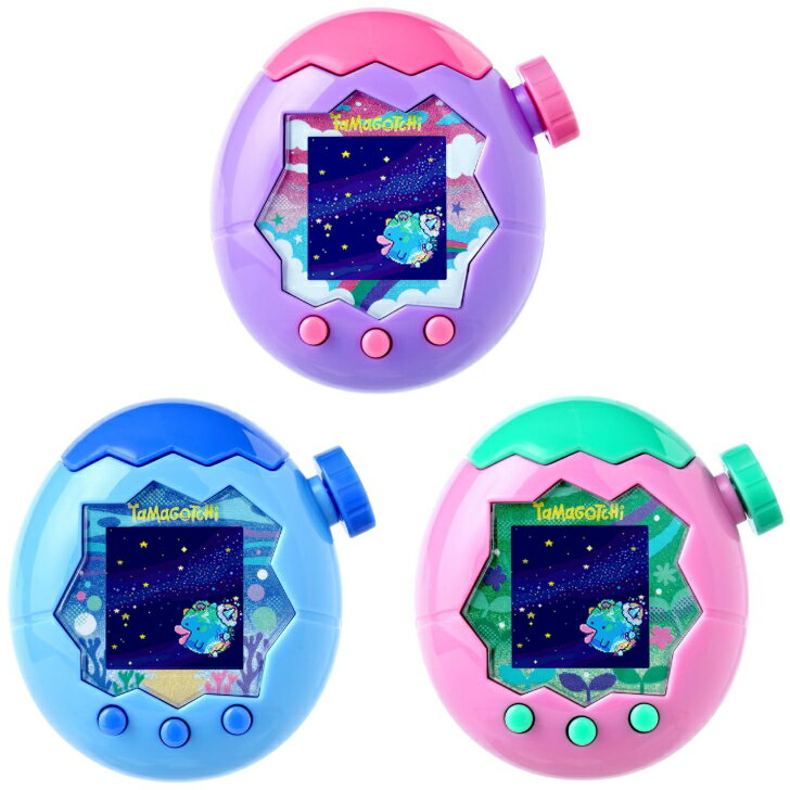 Tamagotchi Paradise 各種（Purple Sky / Blue Water / Pink Land）