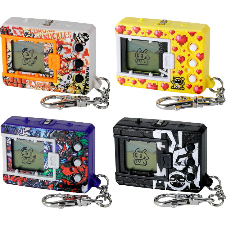 DIGIMON ORIGINAL NEW WAVE 2 GRAFFITI CORONAMON / PIXEL HEART / ILLUSTRATION CHAMPION Ver.1-5 / LOGO BLACK