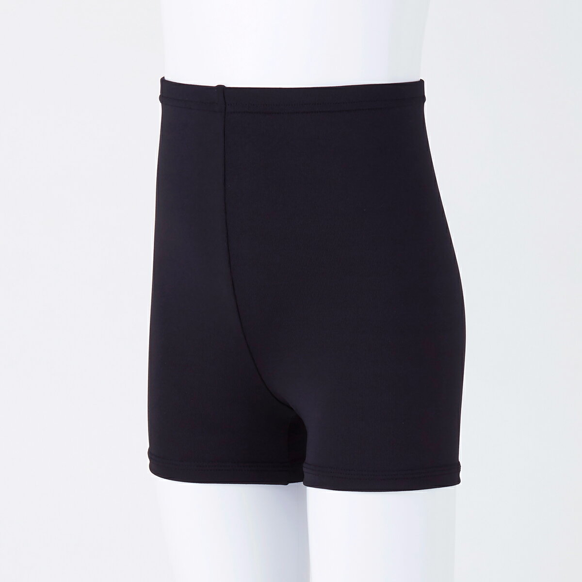 【10％OFF】【靴下の岡本公式】くろぱん キッズ ショート丈 DRY 無地 | さらさらDRY スポーツ 黒パン 夏用 夏 オーバーパンツ アンダーパンツ ジュニア キッズ 黒 インナー 105-125cm、125-145cm、145-165cm