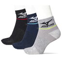 【靴下の岡本公式】【3足組】MIZUNO メンズソックス RUN&WALK 10丈 5本指 パイル サポート 爪先踵切替