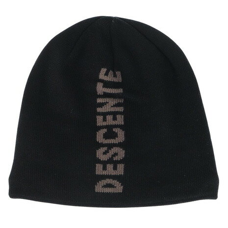 デサント(DESCENTE)(メンズ、レディース)帽子 ニットキャップ DWBWJC60 BLK 抗菌防臭