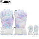 エアボーン(ARBN)(レディース)スノーグローブ NATURE LIMITED 五指グローブ AB33WG1378