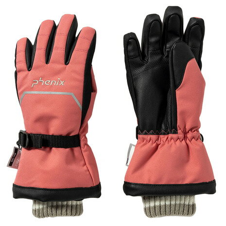 フェニックス（PHENIX）（キッズ）スキー スロープ リブジュニアグローブ ESG24GL90 PINK