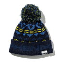 フェニックス（PHENIX）（キッズ）ジュニア ニット帽 Ethnic Double Boys Bon Beanie ESB22HW14 NAVY