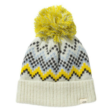 フェニックス（PHENIX）（キッズ）ジュニア ミックスボーダー ニットハット ESG25HW92OFF WHITE