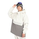 ディーシーシューズ(DC SHOES)(メンズ、レディース)スノーボード ウェア ジャケット SNOW ANORAK 24SNDJK233900WHT