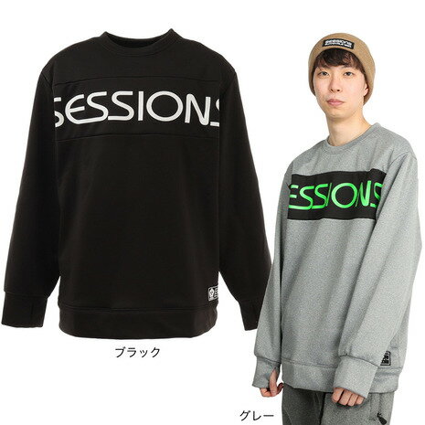 セッションズ（SESSIONS）（メンズ）スノーボード ボードウェア ジャケット DWR FLEECE クルー 211199